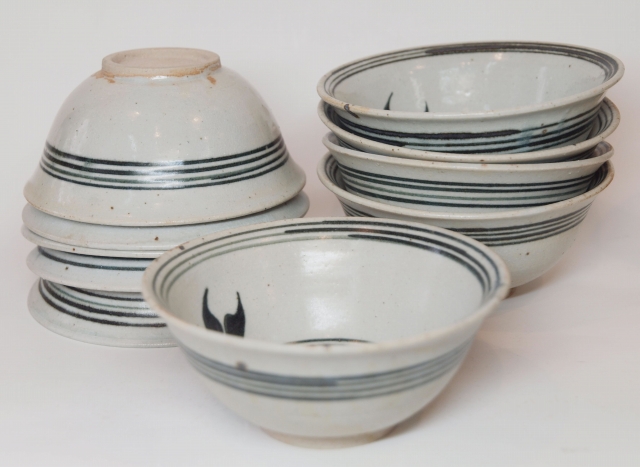 中国古美術 宋時代そば釉茶碗 XG020 中国古美術 宋時代そば釉茶碗 XG020