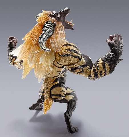 モンハン」シリーズより荒ぶる金獅子「激昂したラージャン」が可動