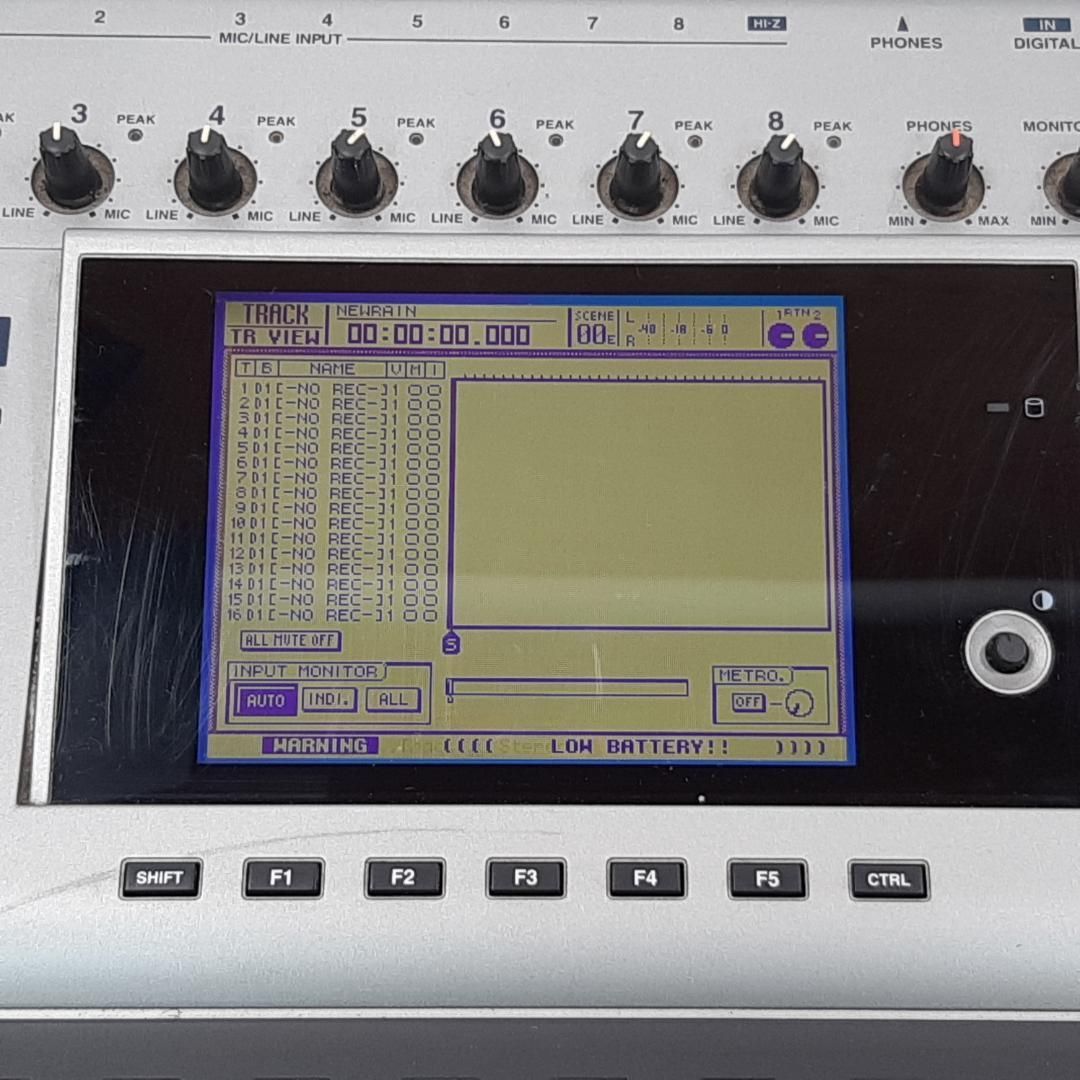 ジャンク】YAMAHA AW2816 ヤマハ プロフェッショナル オーディオワーク