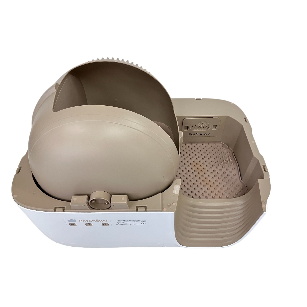 PetyブラウンPREMIUM消臭 全自動スマート猫トイレ PS-001 PetSnowy PS