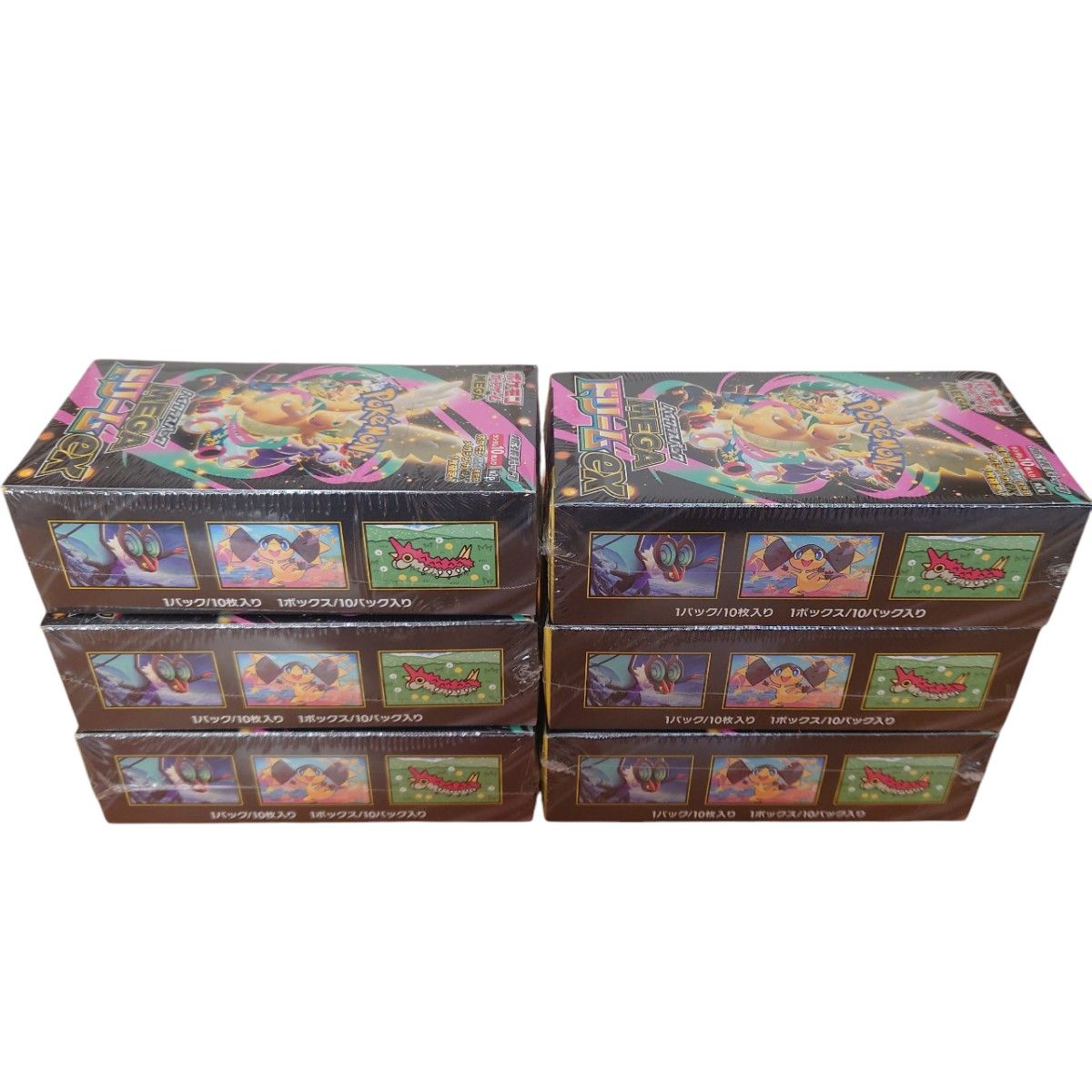 MEGAドリームex BOX シュリンク付き 6箱 ポケモンカードゲーム MEGA