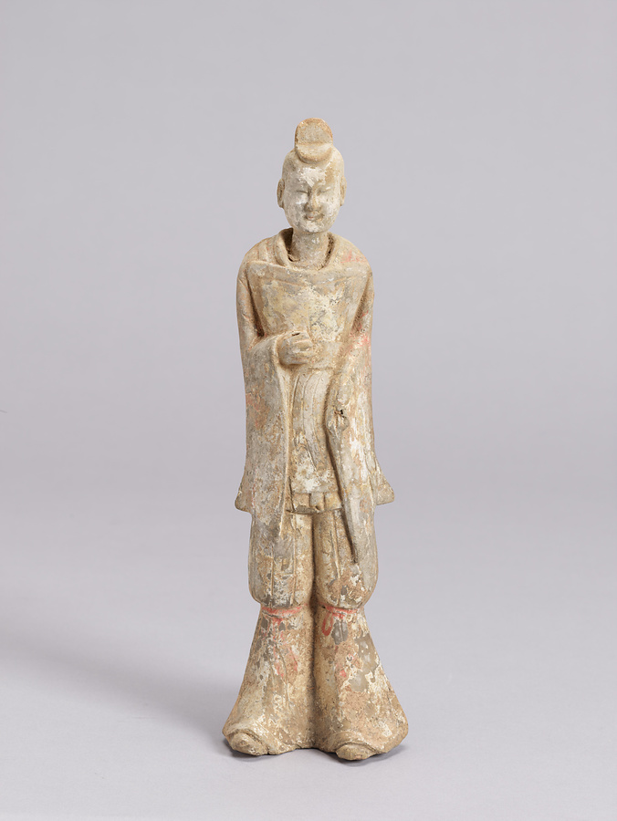 加彩文官俑 文化遺産オンライン