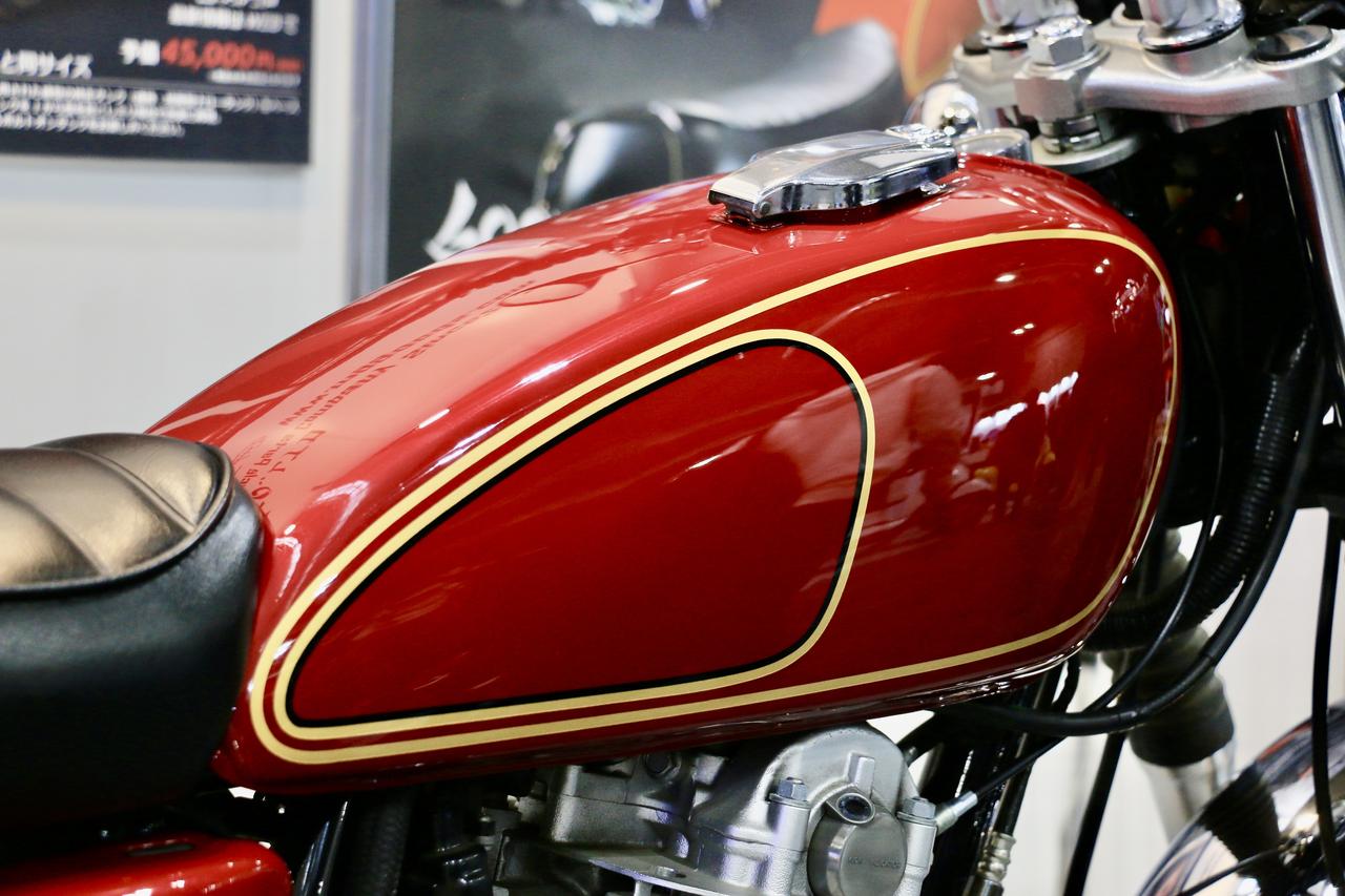 SR400⁄500 SR400&SR500初期型ナロータンク タンク内 綺麗です。 初期型