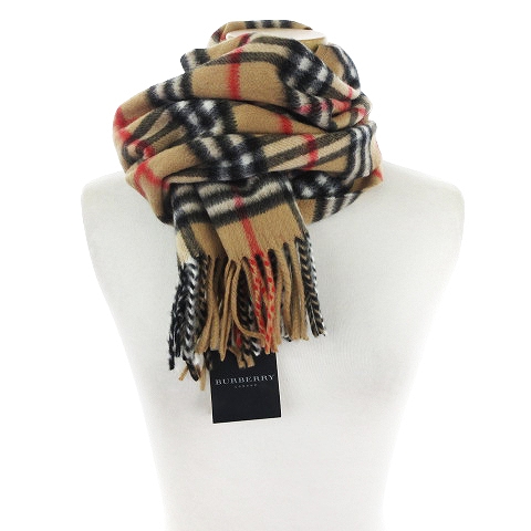 未使用品 バーバリー ロンドン BURBERRY LONDON タグ付き マフラー