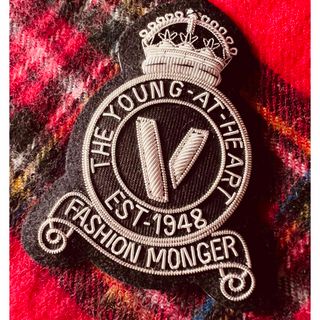 VAN Jacket - VAN JACKET製、ブレザーエンブレム刺繍モール銀、大変