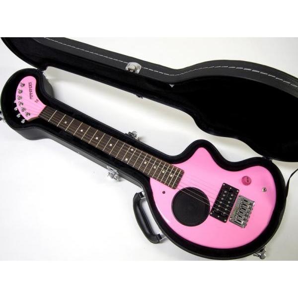 美品】ZO-3 芸達者 ブラック アンプ内蔵ミニギター 専用ケース付