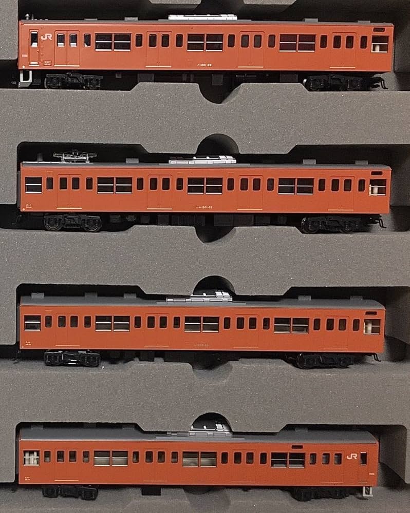 ゆうじろう◇KATO／カトー／Nゲージ／10-374／201系／客室4両