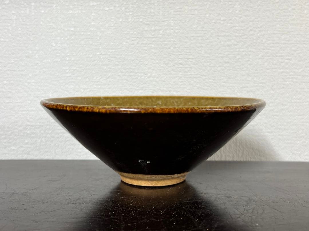 中国古美術　宋時代そば釉茶碗　XG020 中国古美術 宋時代そば釉茶碗 XG020 中国古美術 宋時代そば釉茶碗 XG020