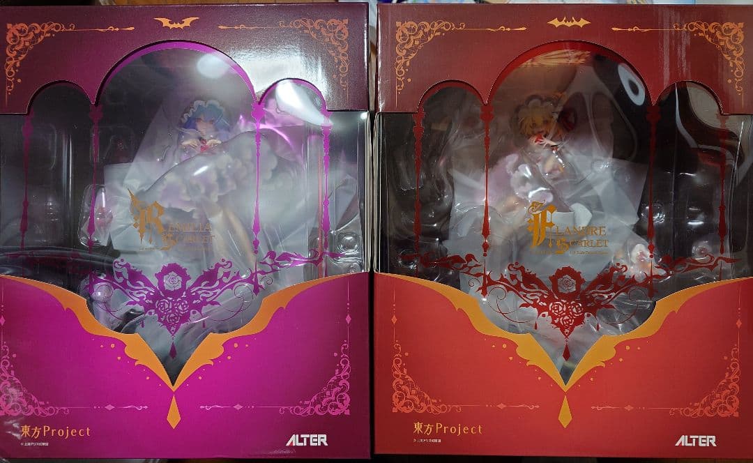 ALTER 東方 レミリア ＆ フランドール フィギュア 特典 タペストリー