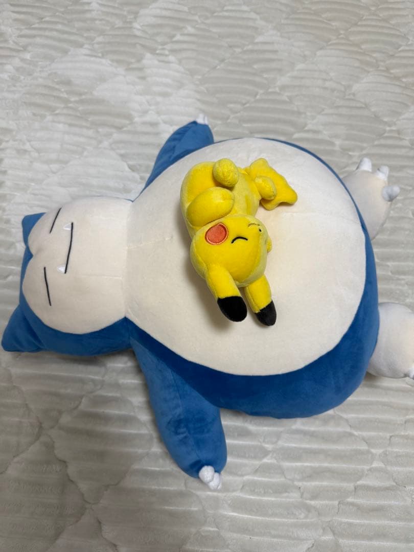 もっちりぬいぐるみ Pokémon Sleep おやすみカビゴン&ピカチュウ もっちりぬいぐるみ Pokémon Sleep おやすみカビゴン&ピカチュウ