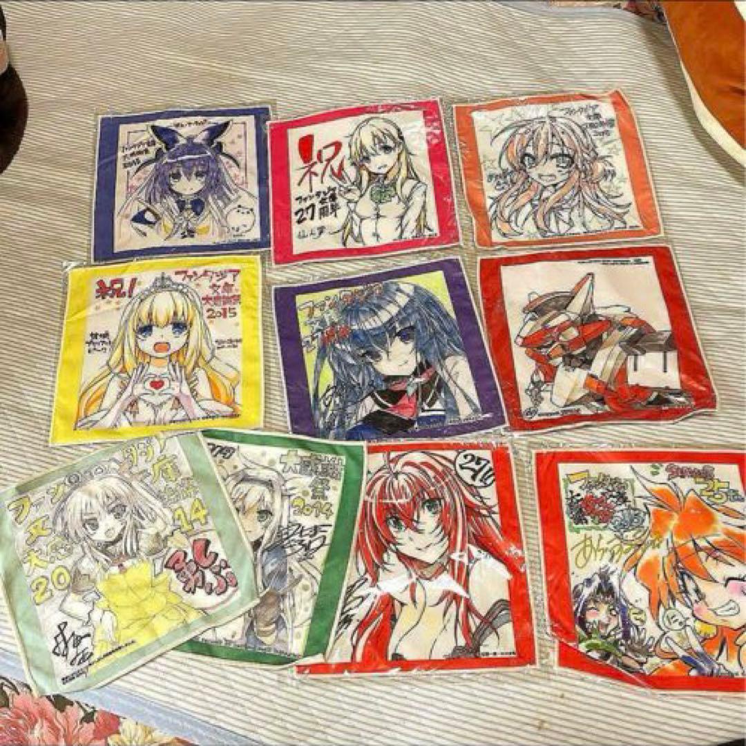 ファンタジア文庫祭り ミニハンカチ 10枚まとめ売り 相談可能 ファンタジア文庫祭り ミニハンカチ 10枚まとめ売り 相談可能