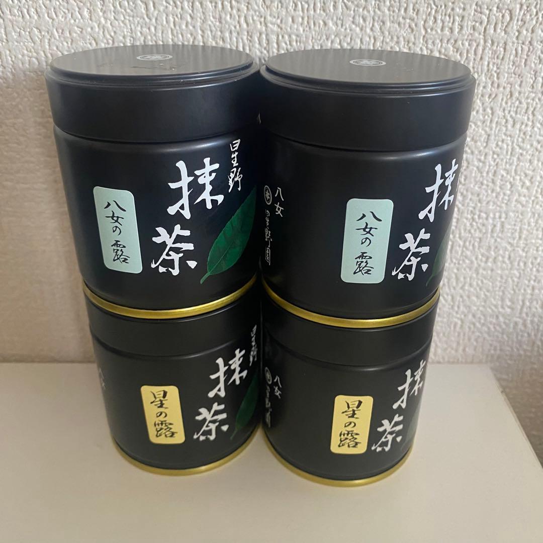 星野製茶　星野抹茶　40gx4缶セット 星野製茶園 星野抹茶4缶セット 星野製茶園 星野抹茶4缶セット