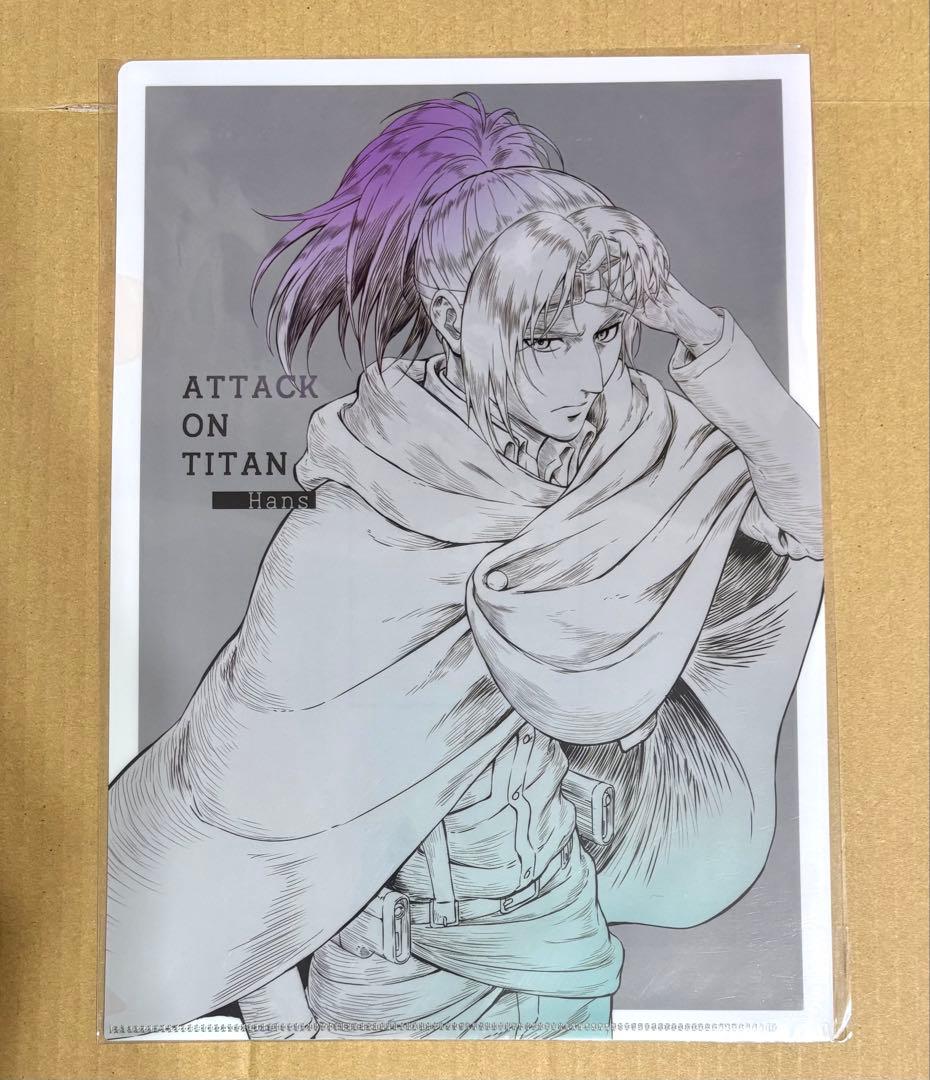 進撃の巨人　ハンジ　クリアファイル　① 進撃の巨人 ハンジ クリアファイル ① Anique Shop JAPAN