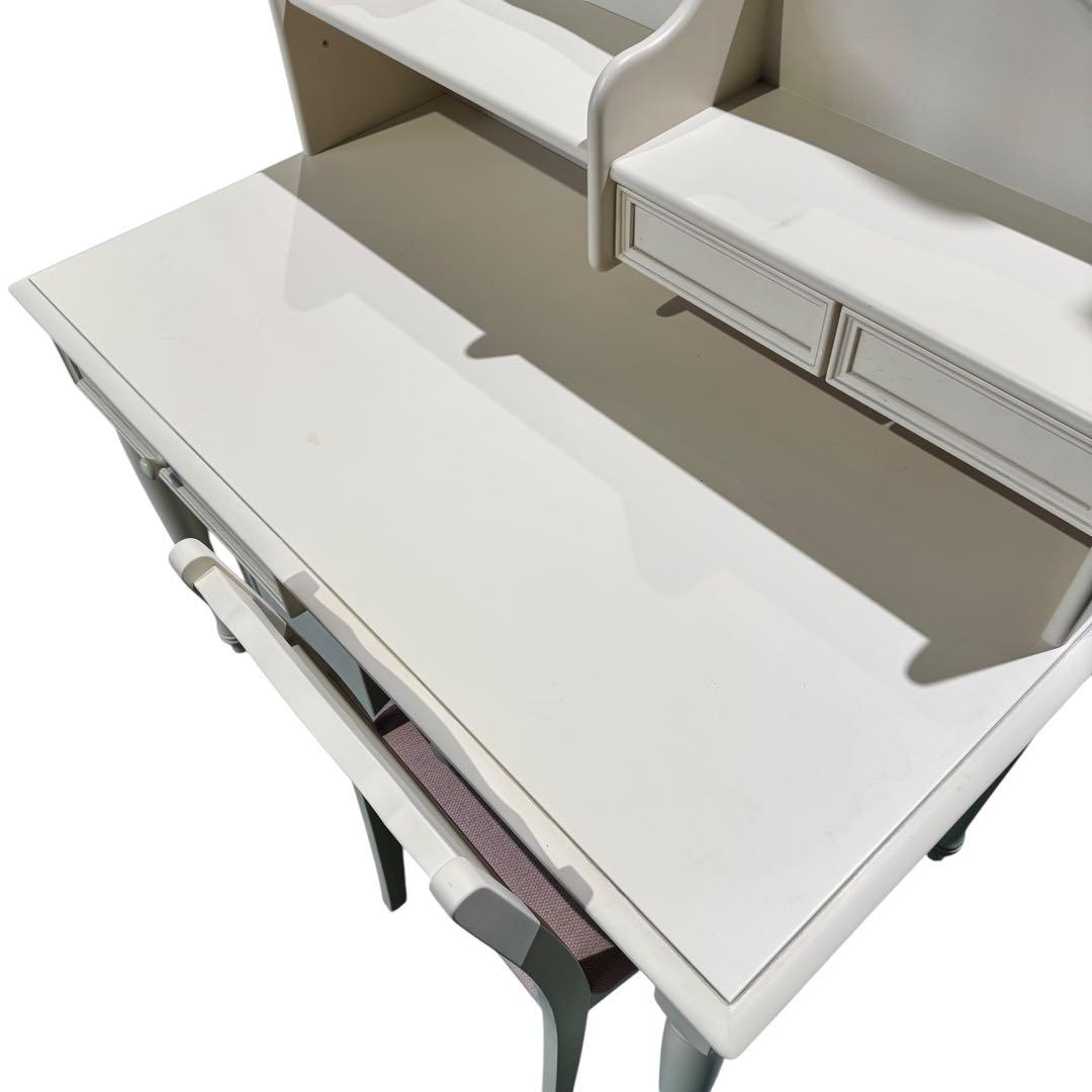 直接引取限定】◼︎ ローラアシュレイ 学習机 アイボリー