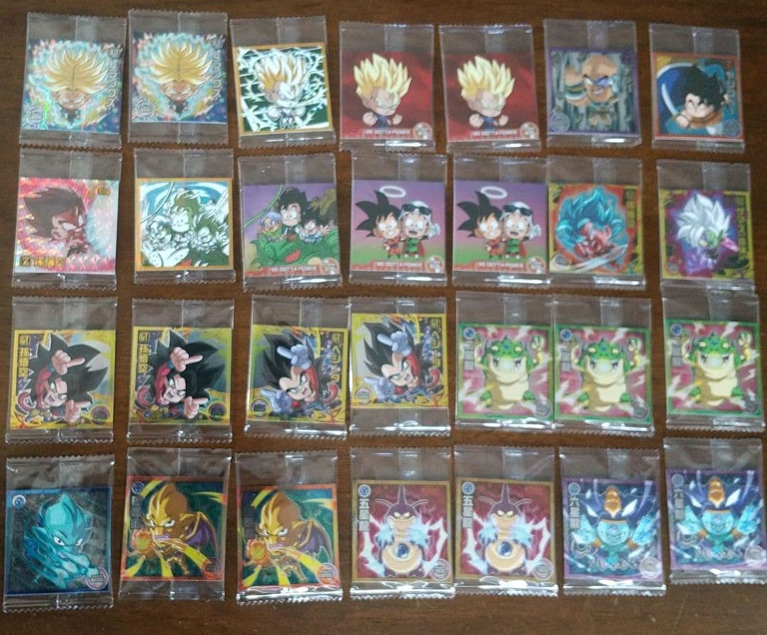 ドラゴンボール超戦士シールウエハース超 28枚&非売品ファイル