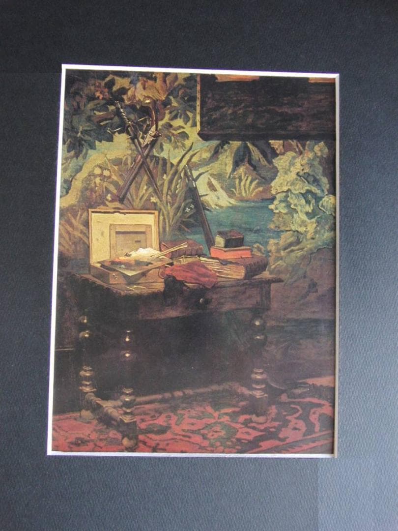 クロード・モネ、「in the Studio」、厳選、希少大判画集・額装画