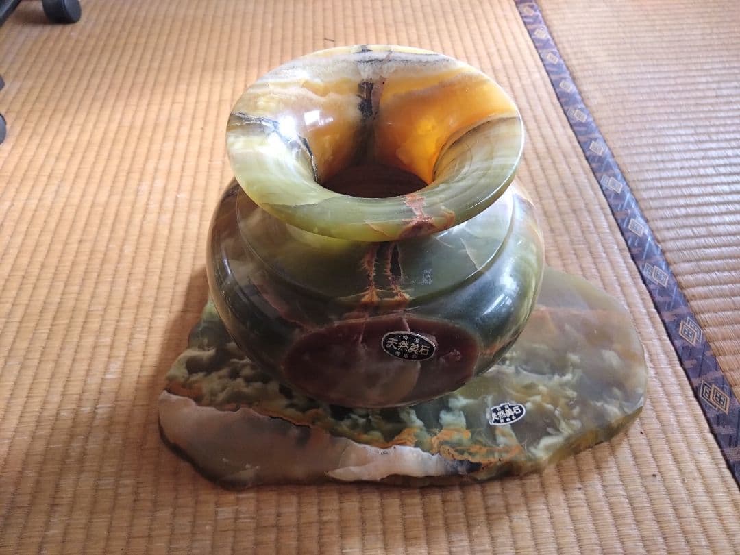 天然石壺 日高伸治 42C 青白磁小壺 ｜ 暮らしのうつわ花田 和食器 通販